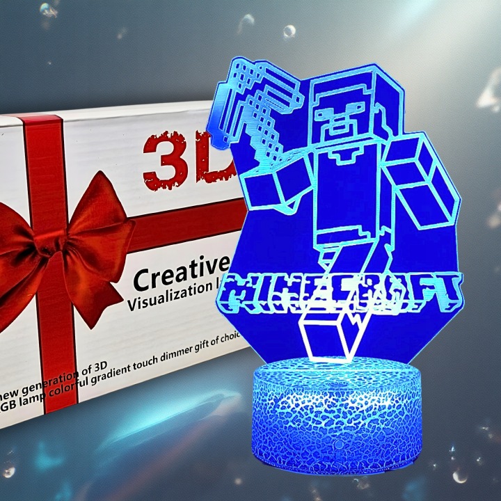 LAMPKA-NOCNA-MINECRAFT-3D-BIURKOWA-16-LED-NA-PILOT-DLA-DZIECI-RGBT-Stan-opakowania-oryginalne.jpg